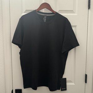 NWT LULULEMON Mens Soft Jersey Short Sleeve Shirt Black Size XL $58